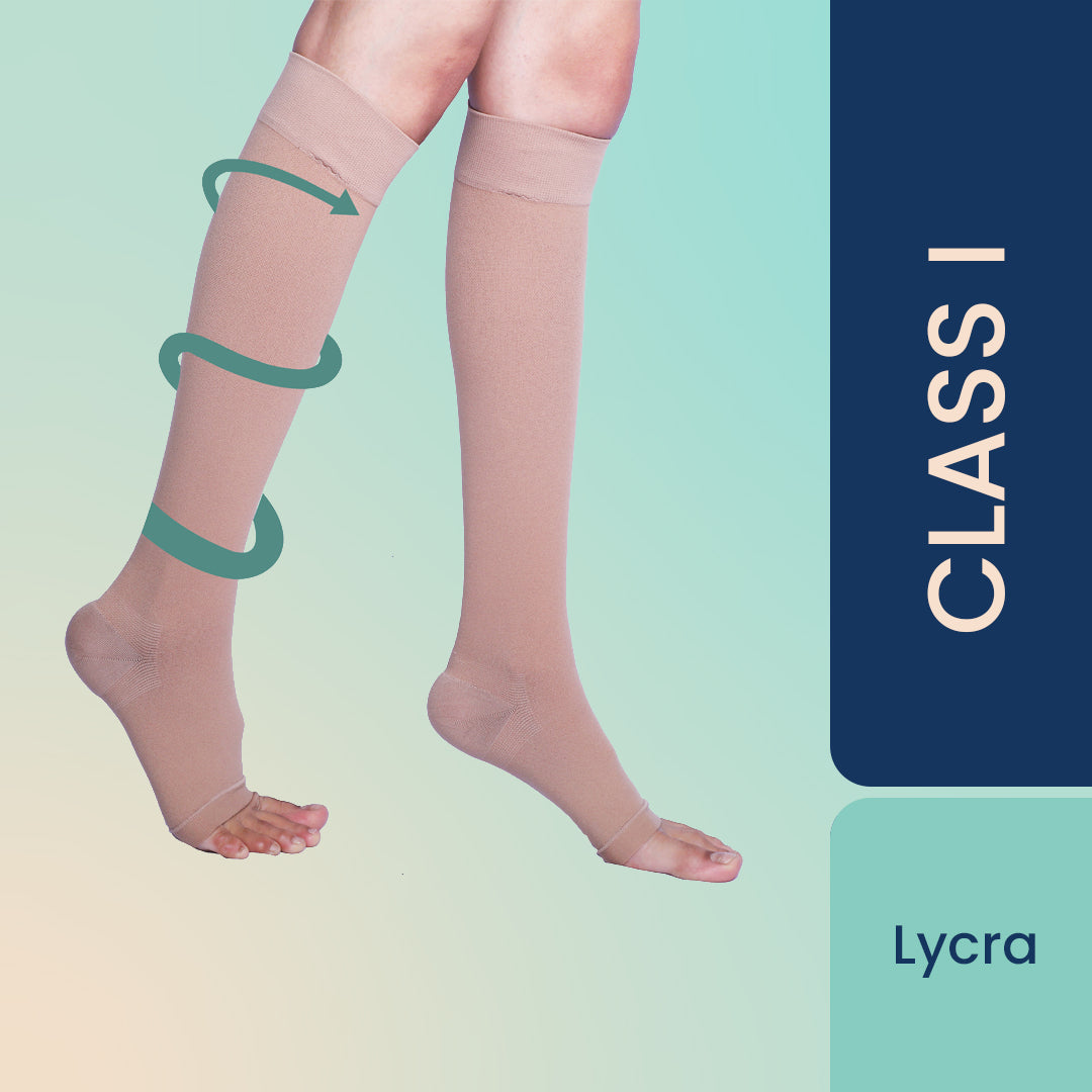 Sorgen Classique (Lycra) Medical Compression Stockings for Varicose Ve