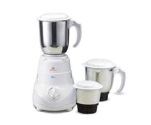 Bajaj GX 1 Mixer Grinder 500 W, 3 Jar (Blue), Mixer Grinders, Food  Preparation