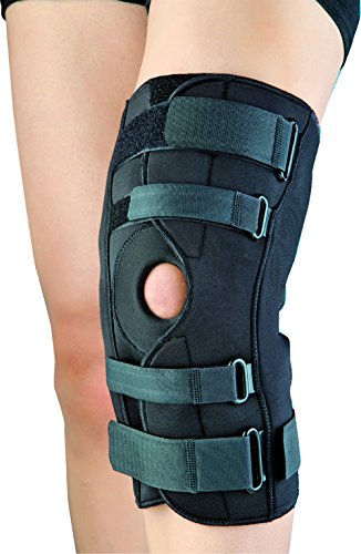 Dyna Hinged Knee Brace(With Patella Support) Knee Support (Beige)