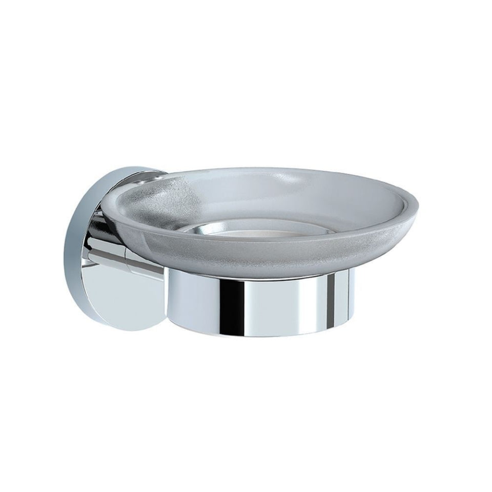 Jaquar Continental Soap Dish Holder ACN-CHR-1131N-Cloth Liner Retractable-dealsplant