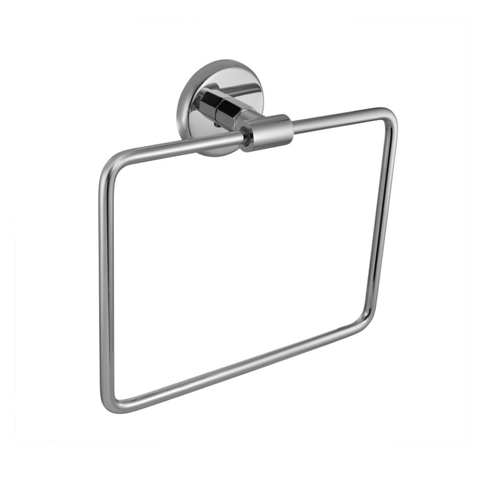 Jaquar Continental Prime Accessories Towel Ring Square CPA-CHR-1121-Cloth Liner Retractable-dealsplant