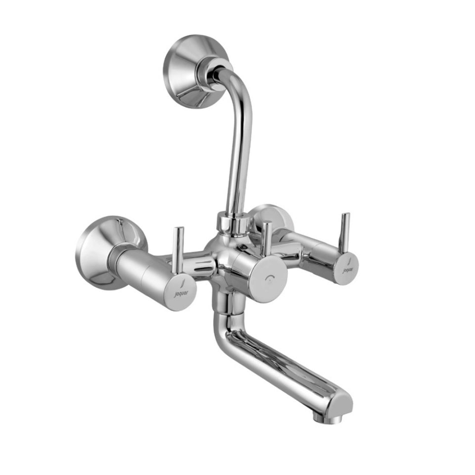 Jaquar Florentine Prime Wall Mixer with Provision for Overhead Shower - Chrome FLP-CHR-5273PM-valve-dealsplant