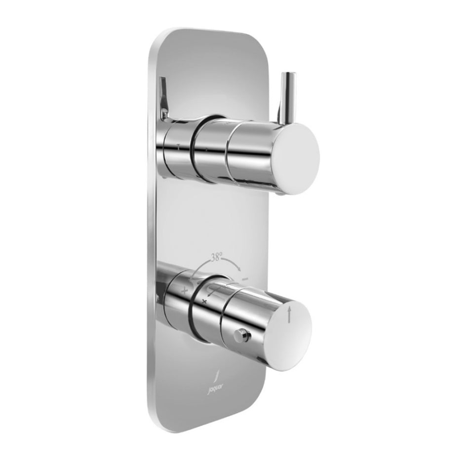 Jaquar Florentine Prime Aquamax Exposed Part Kit of Thermostatic Shower Mixer - Chrome FLP-CHR-5661KPM-valve-dealsplant