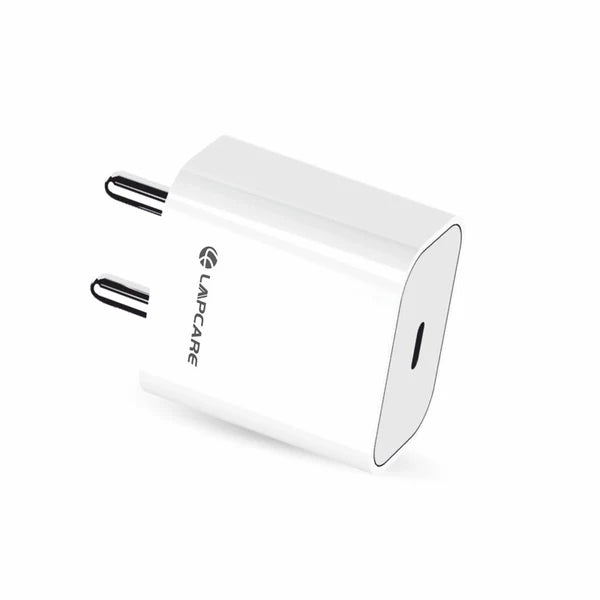 Lapcare Adopt Wall Charger 24W PD with Type-C to Lightning Cable-External Hard Disk-dealsplant