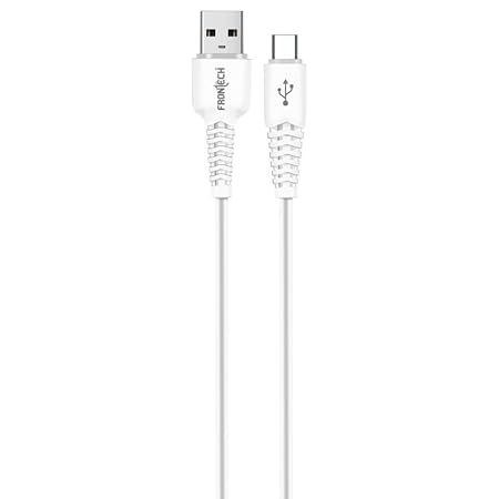 FRONTECH 12W / 2.4A Fast Charging 1M Braided USB to Type-C Data Cable for Smartphones-Datacable-dealsplant