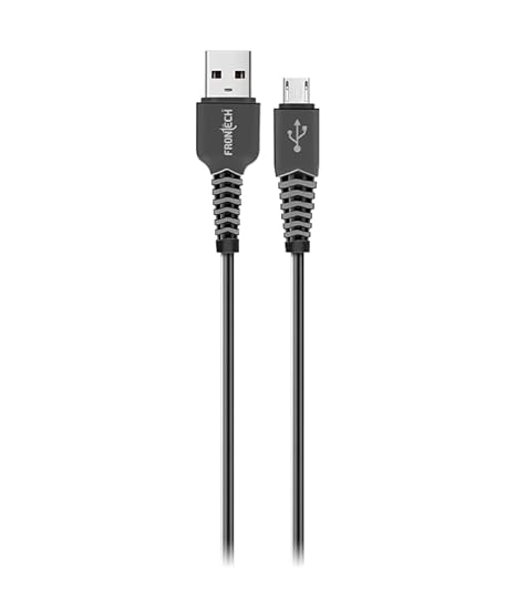 FRONTECH 12W / 2.4A Fast Charging 1M PVC USB to V8 Data Cable for Smartphones-Datacable-dealsplant