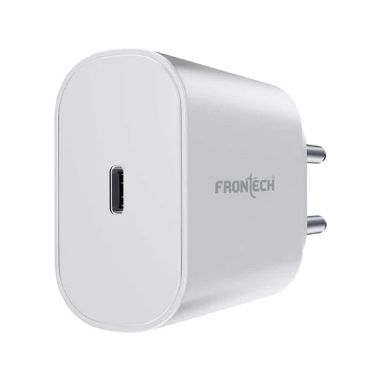 Frontech 25W/5A GaN PD Charger | Ultra Fast Charging | USB-C PD Output-CHARGER ADAPTER-dealsplant