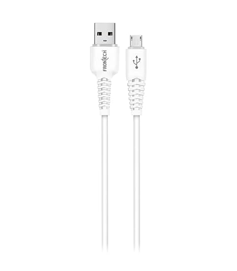 FRONTECH 12W / 2.4A Fast Charging 1M PVC USB to V8 Data Cable for Smartphones-Datacable-dealsplant