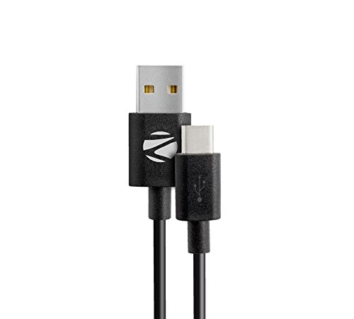 Zebronics UCC 200 USB 2.0 USB Type C cable Hi speed charging with 2 Ampere current 2 Meter Length-Chargers-dealsplant