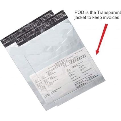 Dealsplant Tamper Proof Courier Polybag (10 x 12 inches) - 100 Packs-softy bags-dealsplant