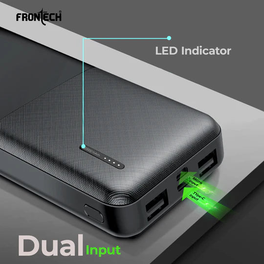 Frontech 20000 mAh Li-Polymer Power Bank-Power Bank-dealsplant