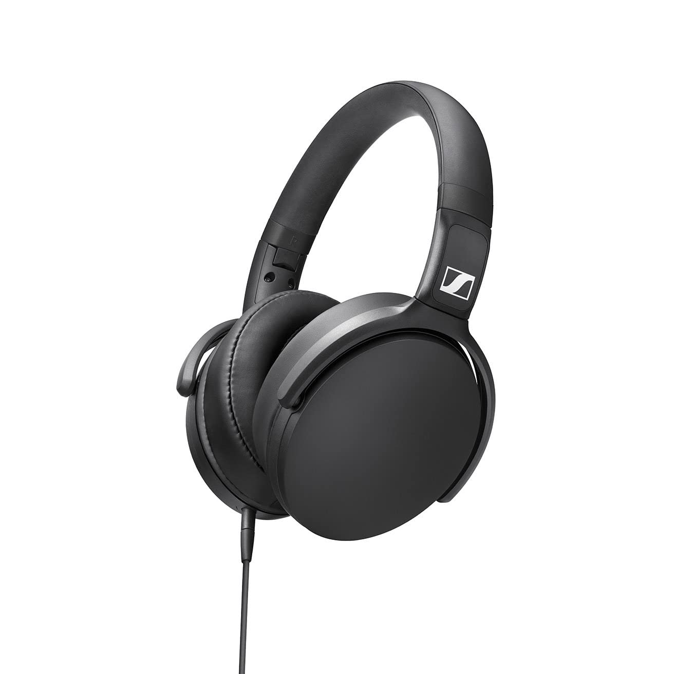 Sennheiser HD 400s Wired Over The Ear Headphone with Mic (Black)-dealsplant