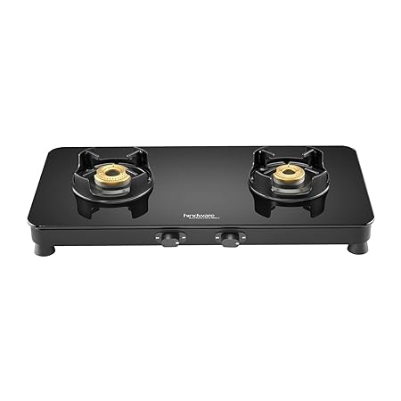 Hindware ALVERIO 2 Burner Gas Stove with Glass Top-Burner Gas Stove-dealsplant