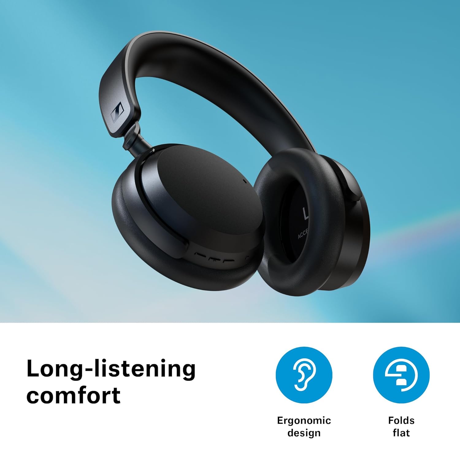 Sennheiser ACCENTUM Wireless Bluetooth Headphones with Mic-Wireless Bluetooth Headphones-dealsplant