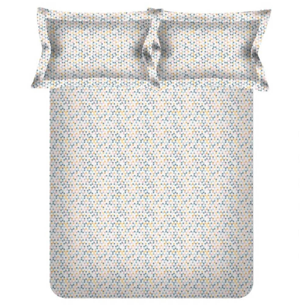 Welspun Courtyard 210 TC Cotton Double Bedsheet with 2 Pillow Covers-Health & Personal Care-dealsplant