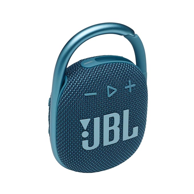 JBL Clip 4, Wireless Ultra Portable Bluetooth Speaker, Pro Sound, Integrated Carabiner, Vibrant Colors with Rugged Fabric Design, Dust & Waterproof, Type C (without Mic)-Bluetooth Speakers-dealsplant