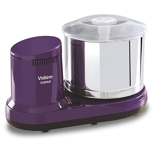 Vidiem Topaz Table Top Grinder, 2 L, 230 V (Lavender)-Wet Grinder-dealsplant