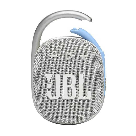 JBL Clip 4 Eco with eco-Friendly Recycled Materials & Packaging, Wireless Portable Bluetooth Speaker, Pro Sound, Integrated Carabiner, Dust & Waterproof, Type C (Without Mic)-Bluetooth Speakers-dealsplant