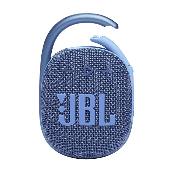 JBL Clip 4 Eco with eco-Friendly Recycled Materials & Packaging, Wireless Portable Bluetooth Speaker, Pro Sound, Integrated Carabiner, Dust & Waterproof, Type C (Without Mic)-Bluetooth Speakers-dealsplant