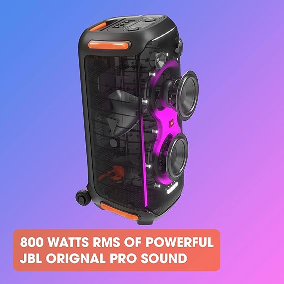 JBL PartyBox 710 Bluetooth Party Speaker with Dynamic Music Synced Flashing Club Pattern Lightshow-Speaker-dealsplant