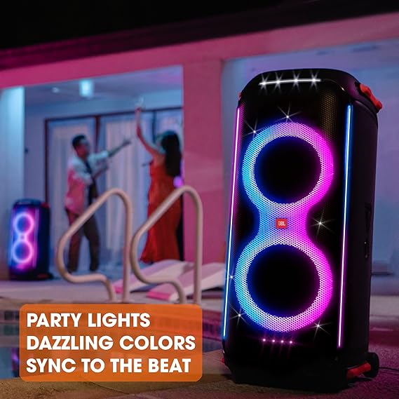 JBL PartyBox 710 Bluetooth Party Speaker with Dynamic Music Synced Flashing Club Pattern Lightshow-Speaker-dealsplant