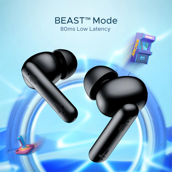 boAt Airdopes 141 Wireless Earbuds with 42 Hours Playback, ENx Technology, BEAST Mode-air pod-dealsplant