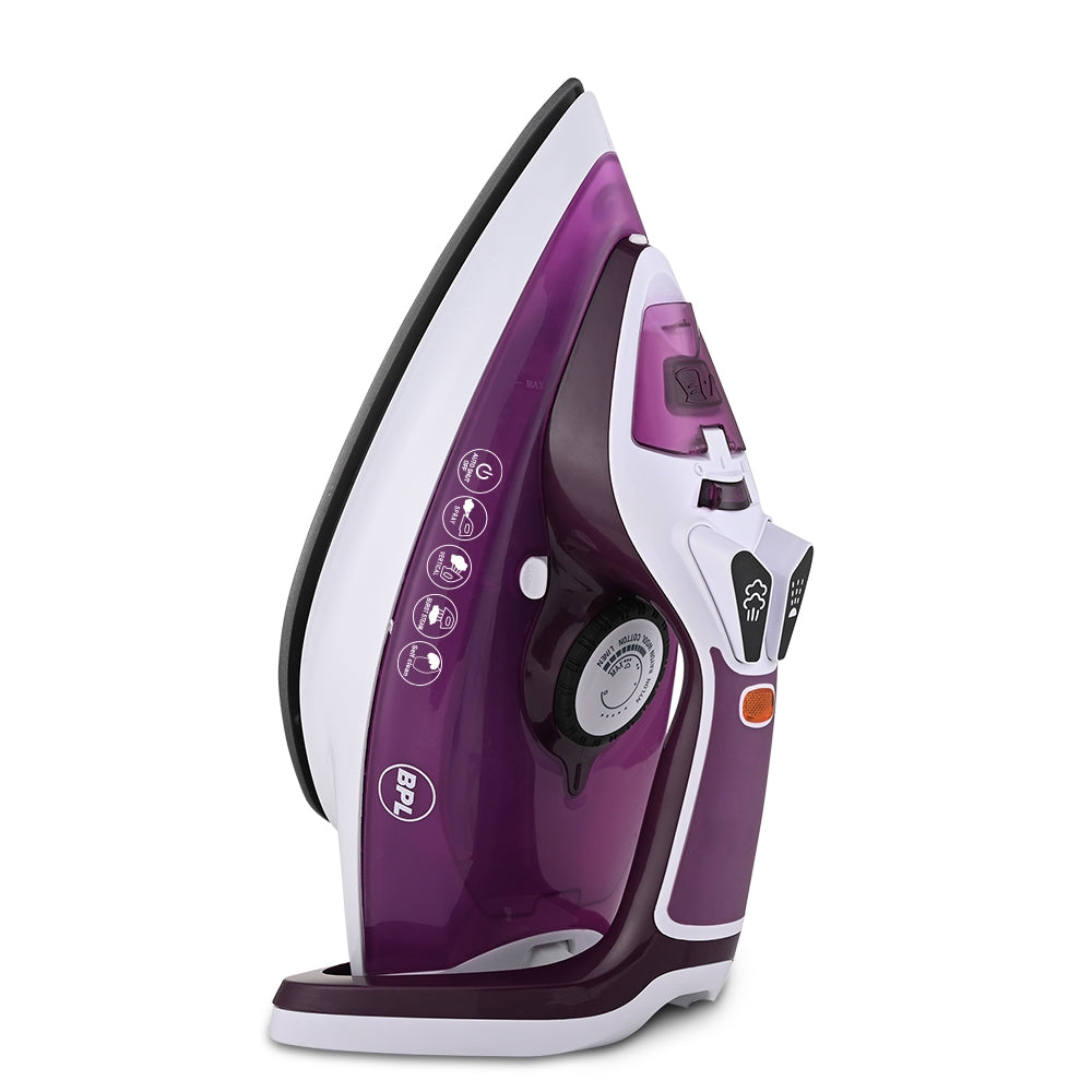 BPL BSIBE00522 Steam Iron Purple & white (5-YEARS Warranty)-Steam Iron-dealsplant