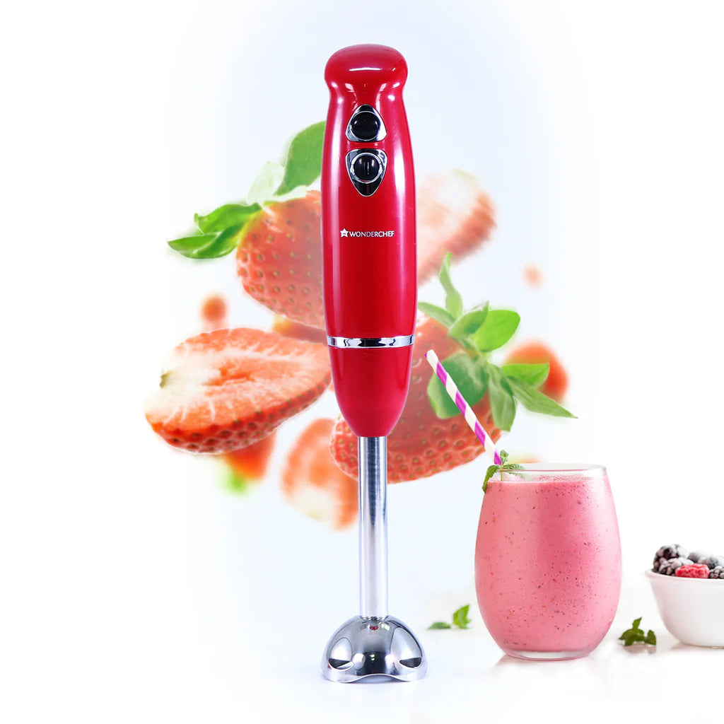 Wonderchef Crimson Edge 400 W Electric Hand Blender-Home & Kitchen Accessories-dealsplant