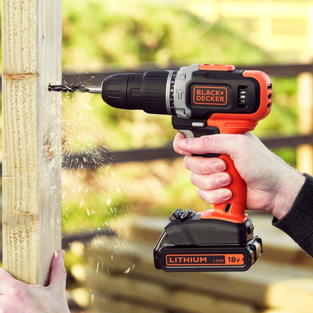 Black and decker discount battery powered drill