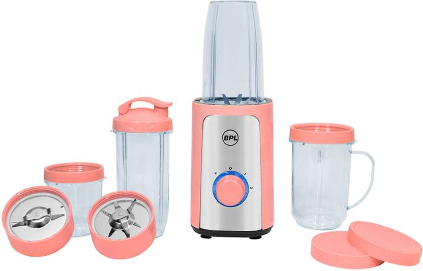 BPL BMBJ00240 Mixer Blender 400 Juicer 4-Jars, Pink (5-YEARS Warranty)-Juicer-dealsplant