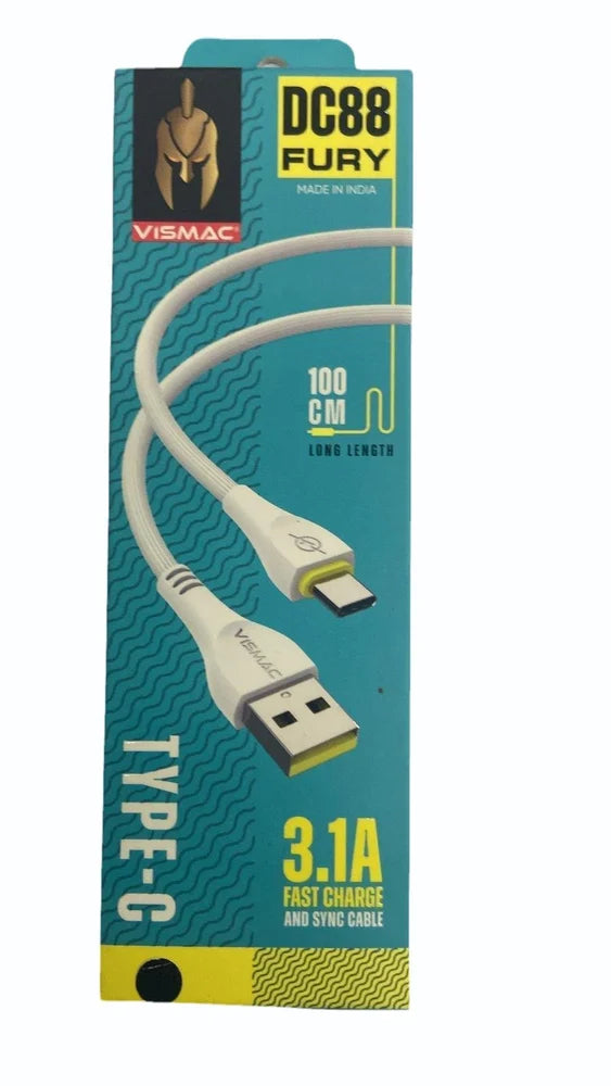 Vismac DC88 USB Data Cable 100CM 2.4 A Fast charge cable-dealsplant