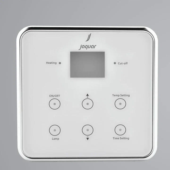 Jaquar Steam Bath Solutions Control Plates JSG-WHT-CPSQUARE Control Panel Ea For Jaquar Steam Generator (White) 103x103mm-Control Plates-dealsplant