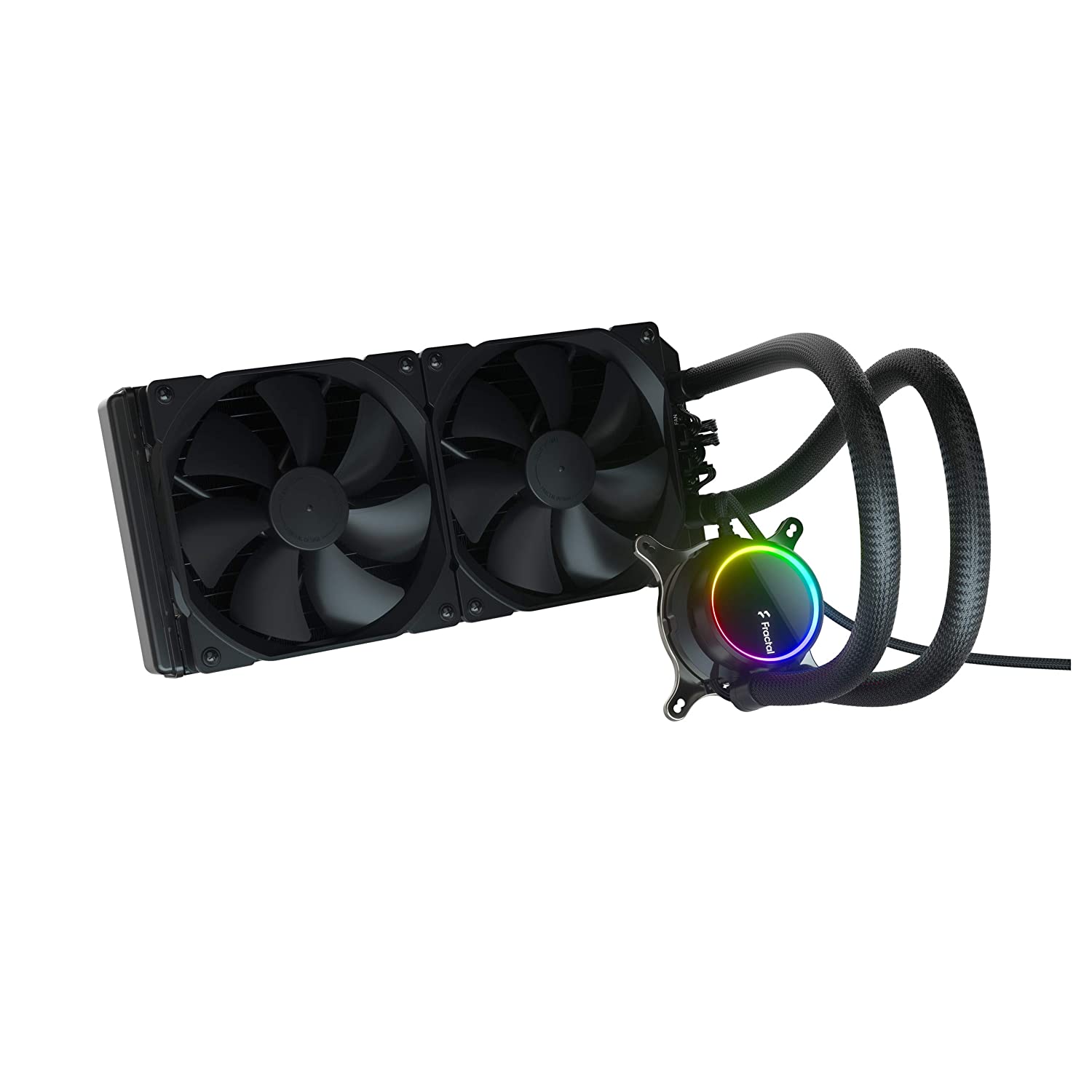 Fractal Design Celsius+ S28 Dynamic ARGB CPU Liquid Cooler Trip Wire technology reduces blade turbulence-CPU Liquid Cooler-dealsplant