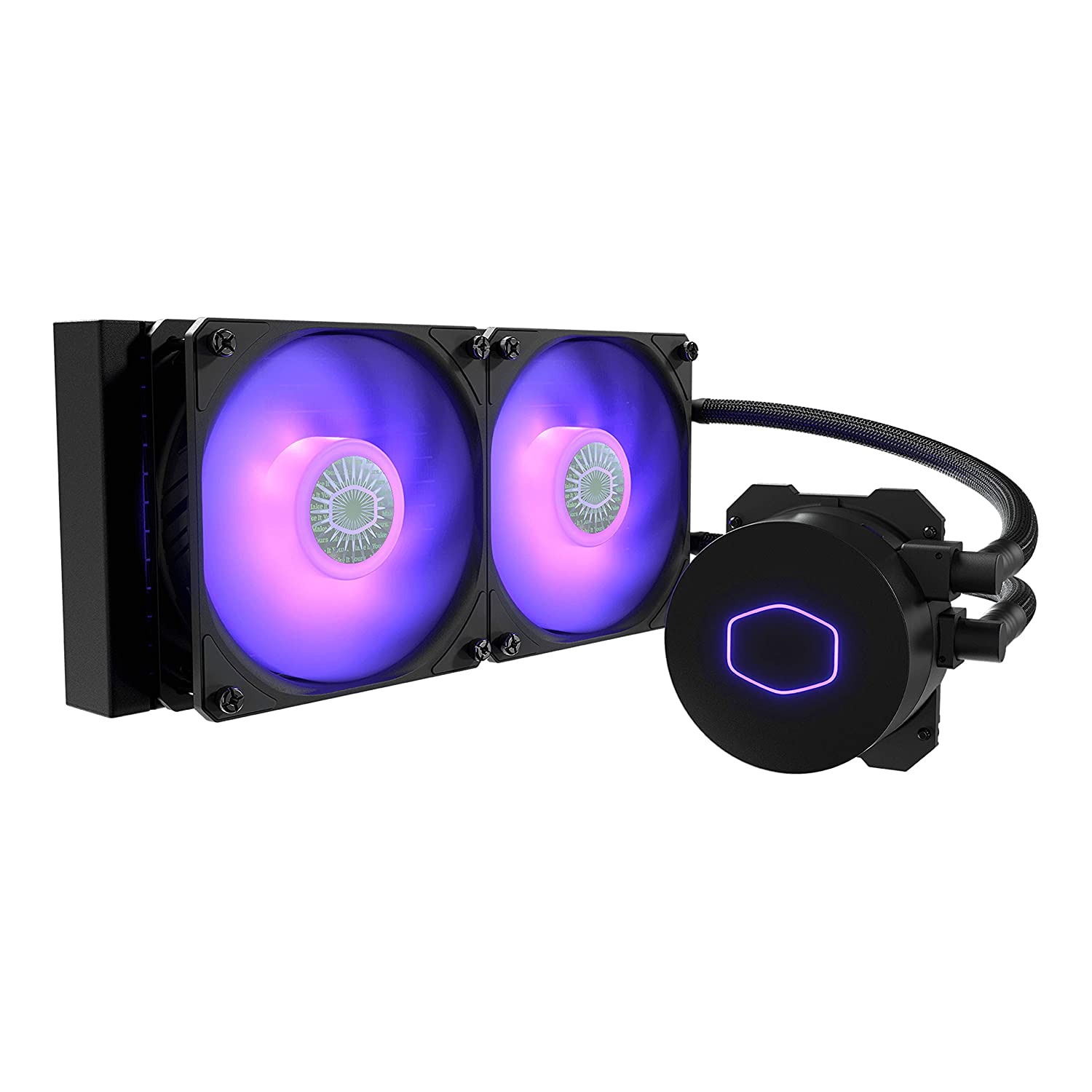 Cooler Master MasterLiquid ML240L RGB V2 CPU Liquid Cooler - Black | Support Intel & AMD CPU Socket AM5, AM4, AM3, LGA1700, 1200, 2066, 1151 | 3rd Gen-CPU Liquid Cooler-dealsplant