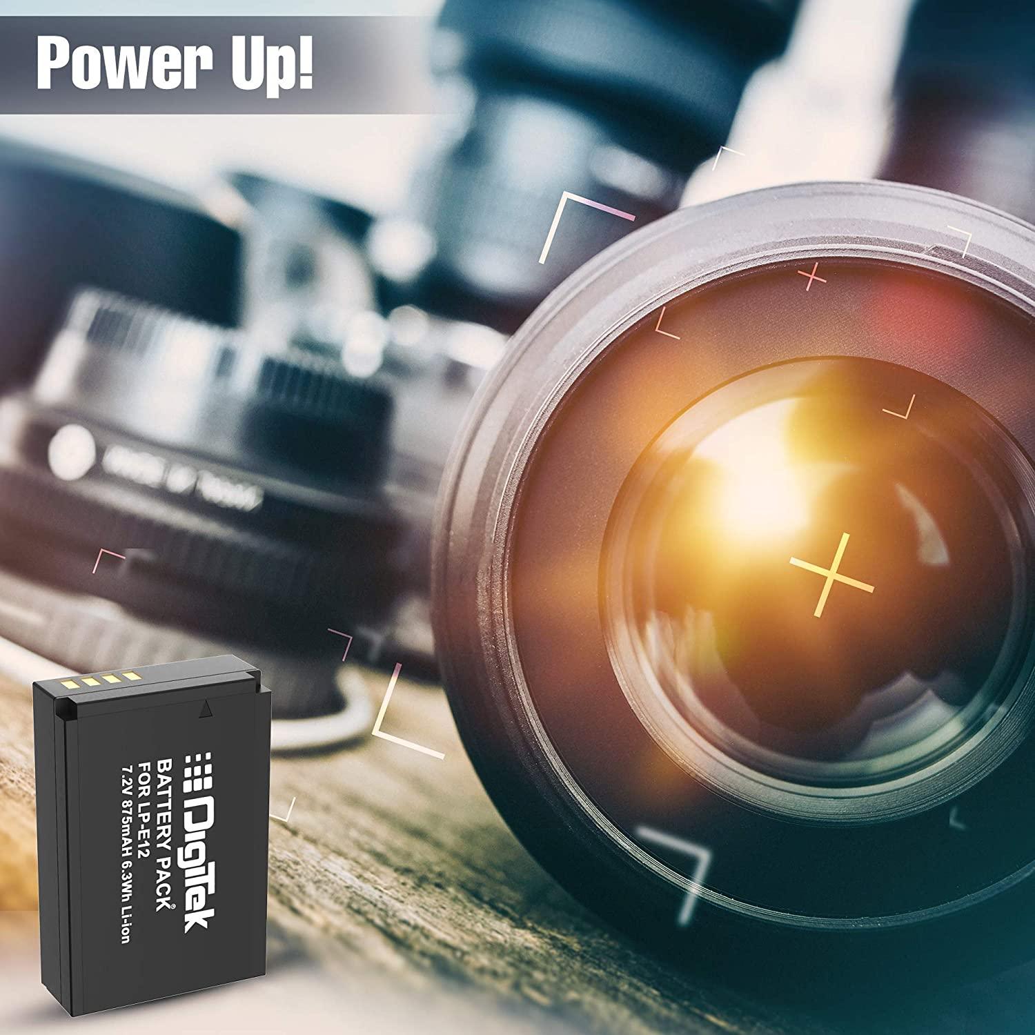 DIGITEK® NB-11L Lithium-ion Rechargeable Battery for DSLR Camera, Compatibility - IXUS 125HS, 240HS, Powershot A1200, A2200, A2300, A2400, A3200, A3300 is, A3400 is (NB-11L) (6 month warranty)-Camera Battery Chargers-dealsplant