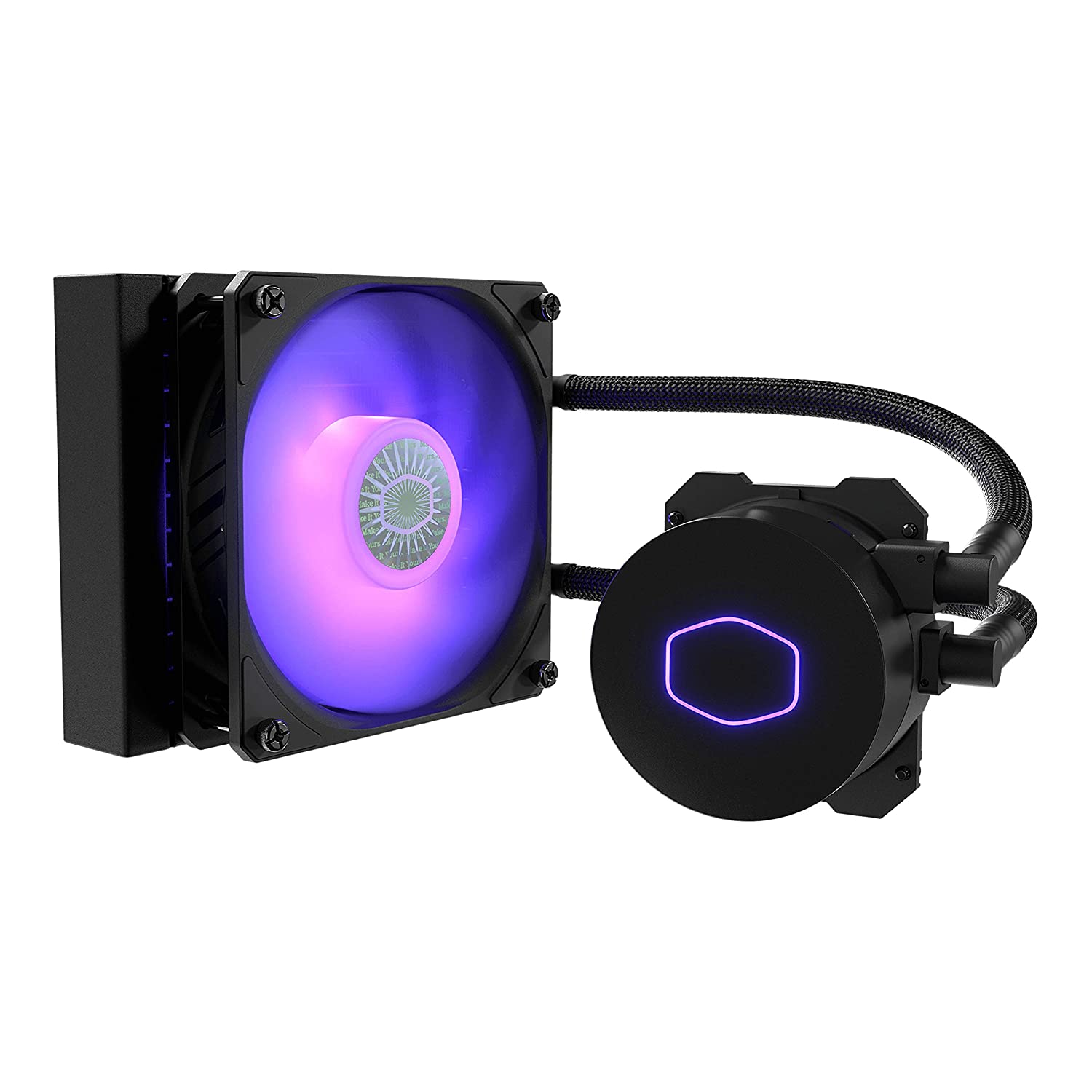 Cooler Master MasterLiquid ML120L RGB V2 CPU Liquid Cooler - Black | Support Intel & AMD CPU Socket-CPU Liquid Cooler-dealsplant