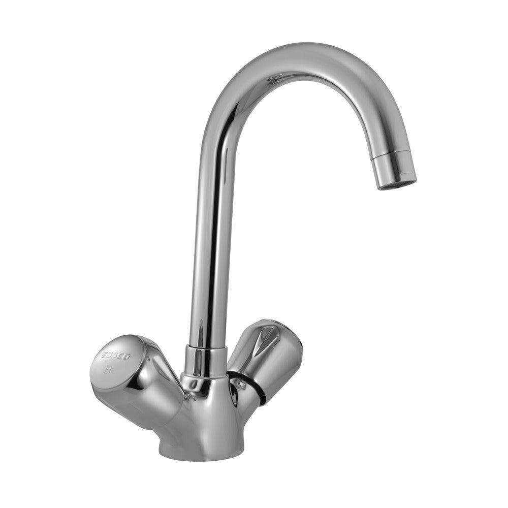 Essco Marvel Sink Mixer With Swinging Pipe Spout MQT-CHR-527S (Table Mounted Model)-sink mixer-dealsplant