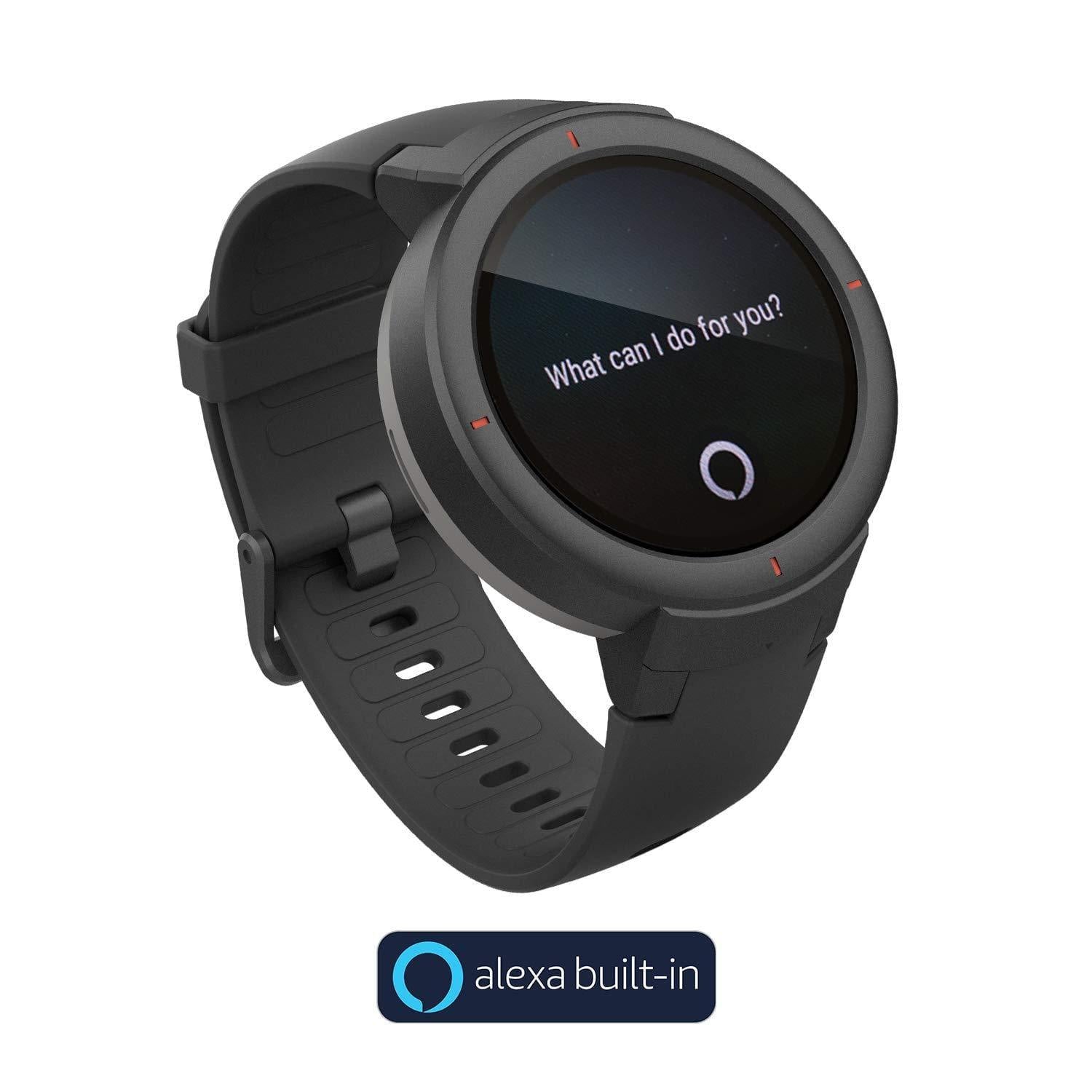 boAt Watch Xtend with Alexa Built-in (Pitch Black) - DukanDwar
