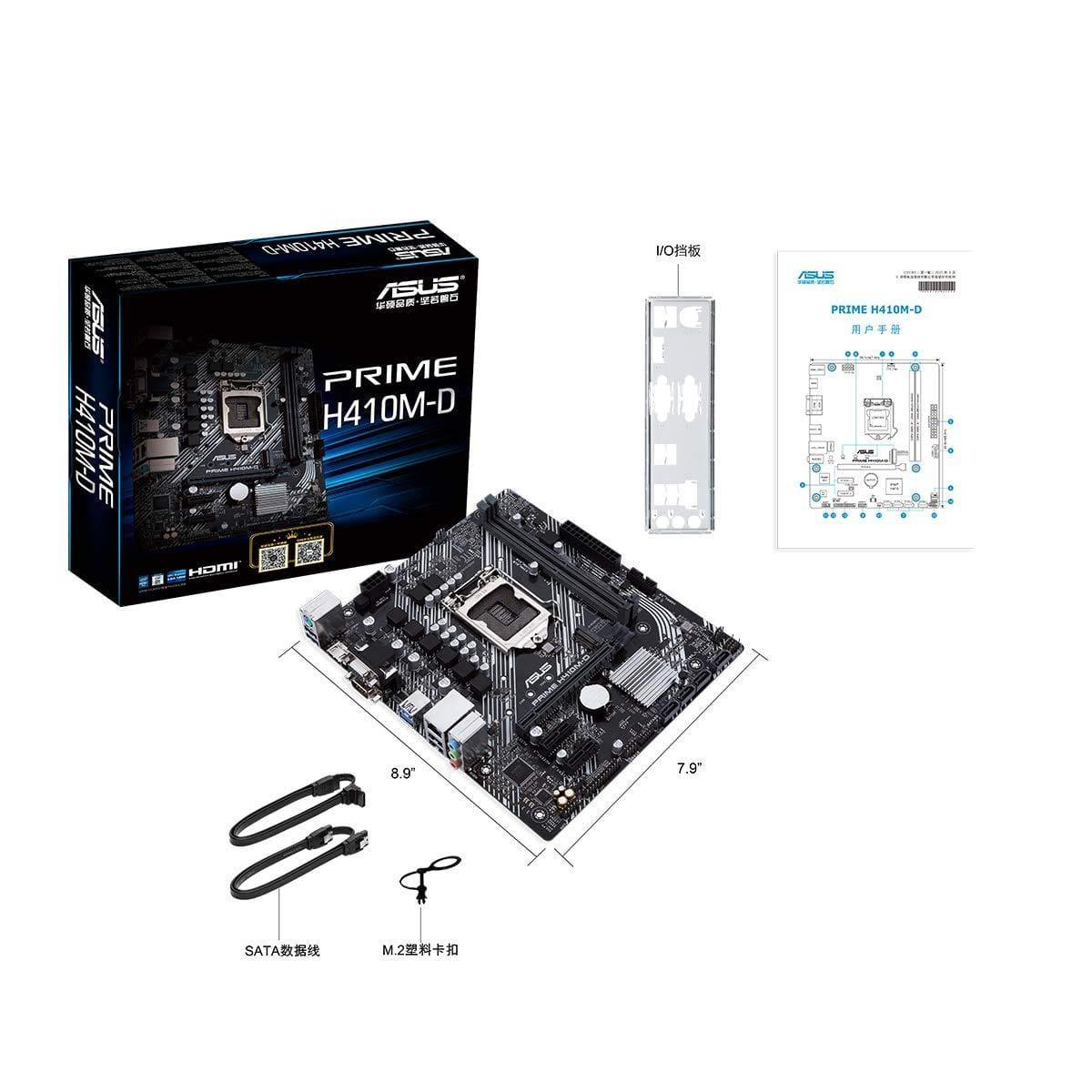 Asus Prime H410M-D Motherboard-Mother Boards-dealsplant