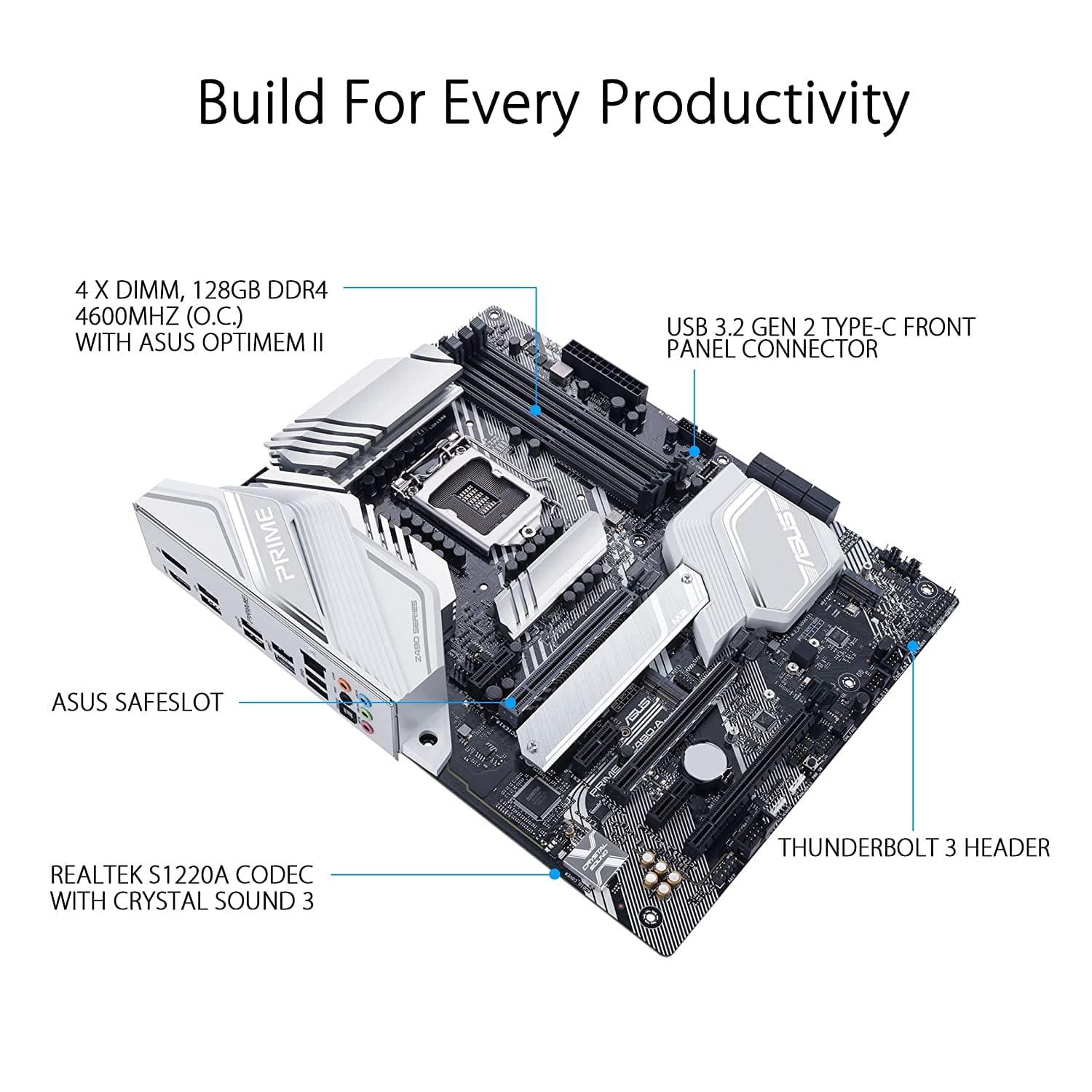 ASUS Prime Z490M-PLUS Motherboard-Mother Boards-dealsplant