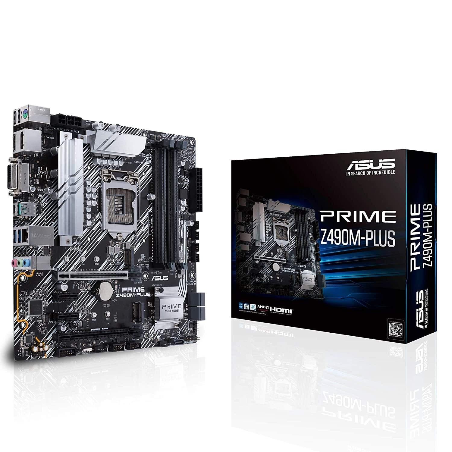 ASUS Prime Z490M-PLUS Motherboard-Mother Boards-dealsplant