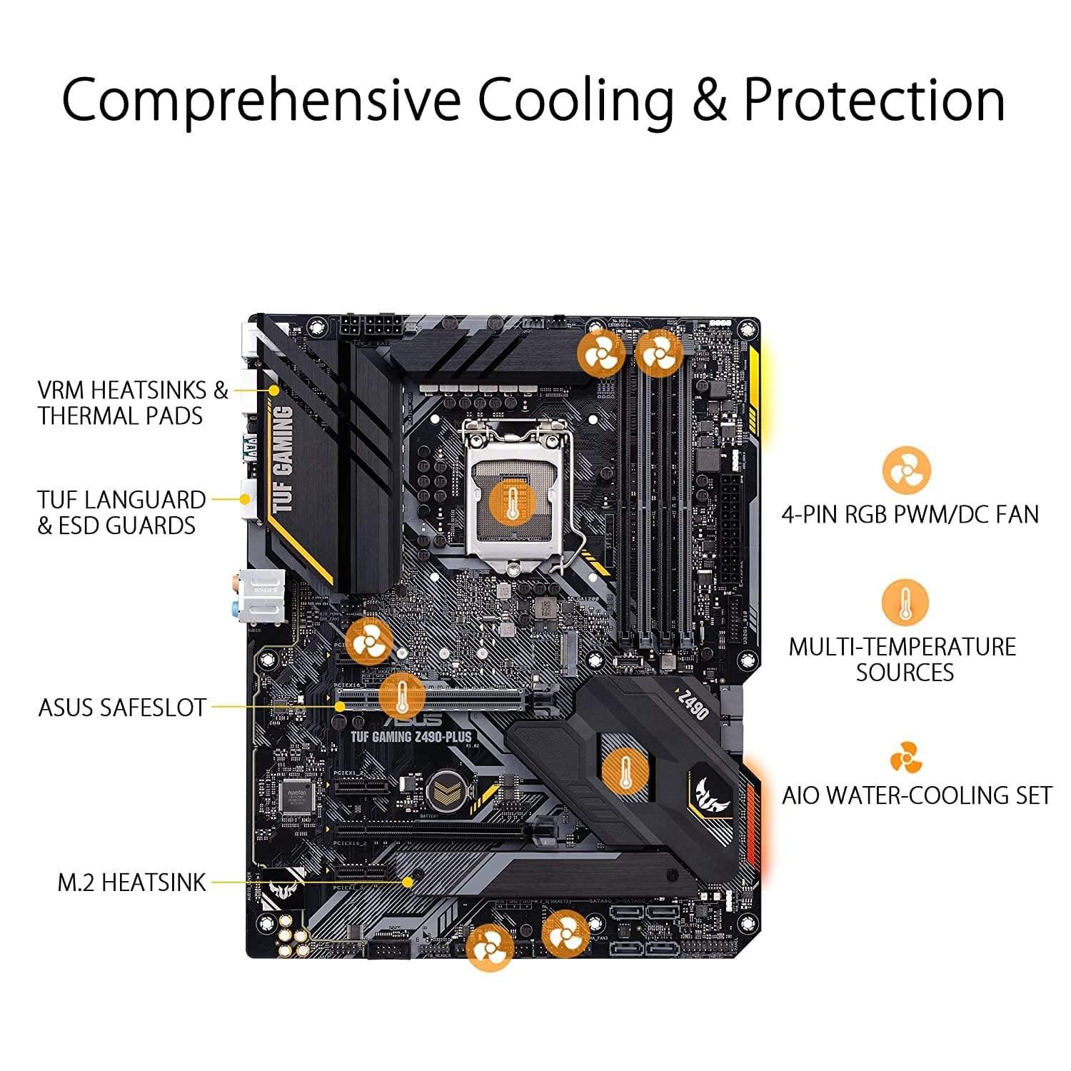 ASUS Prime Z490M-PLUS Motherboard-Mother Boards-dealsplant