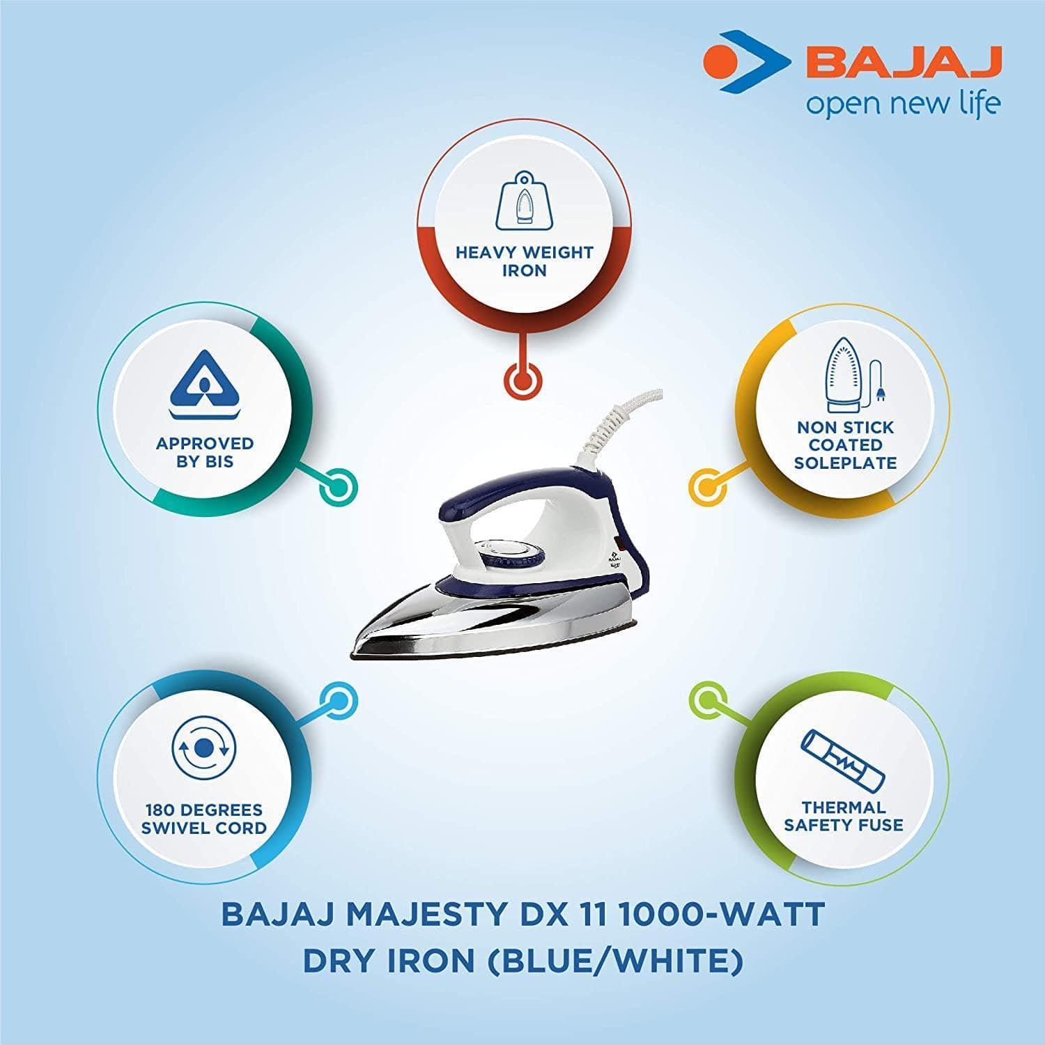 Bajaj DX 7 1000 Watt Dry Iron