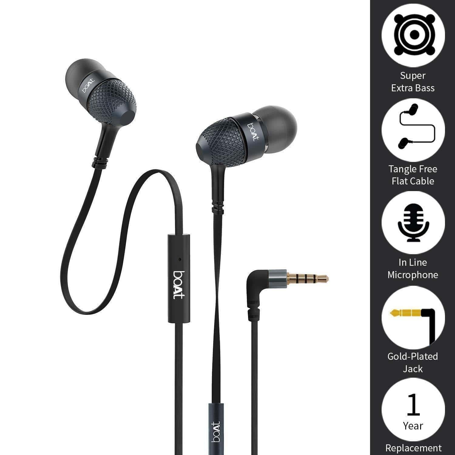 Boat headphones store wire