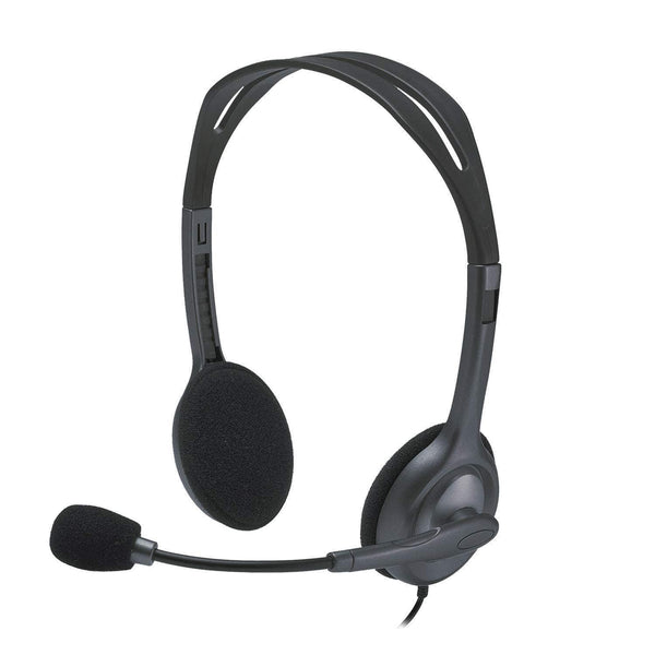 UnBelievable deal Logitech H111 Wired Headphones with Mic Single 3.5