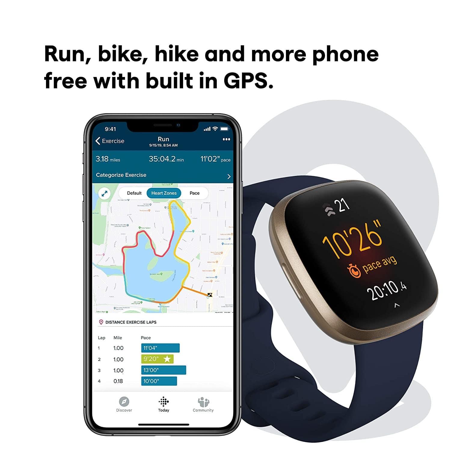 Fitbit Versa 3 Health & Fitness Smartwatch-dealsplant