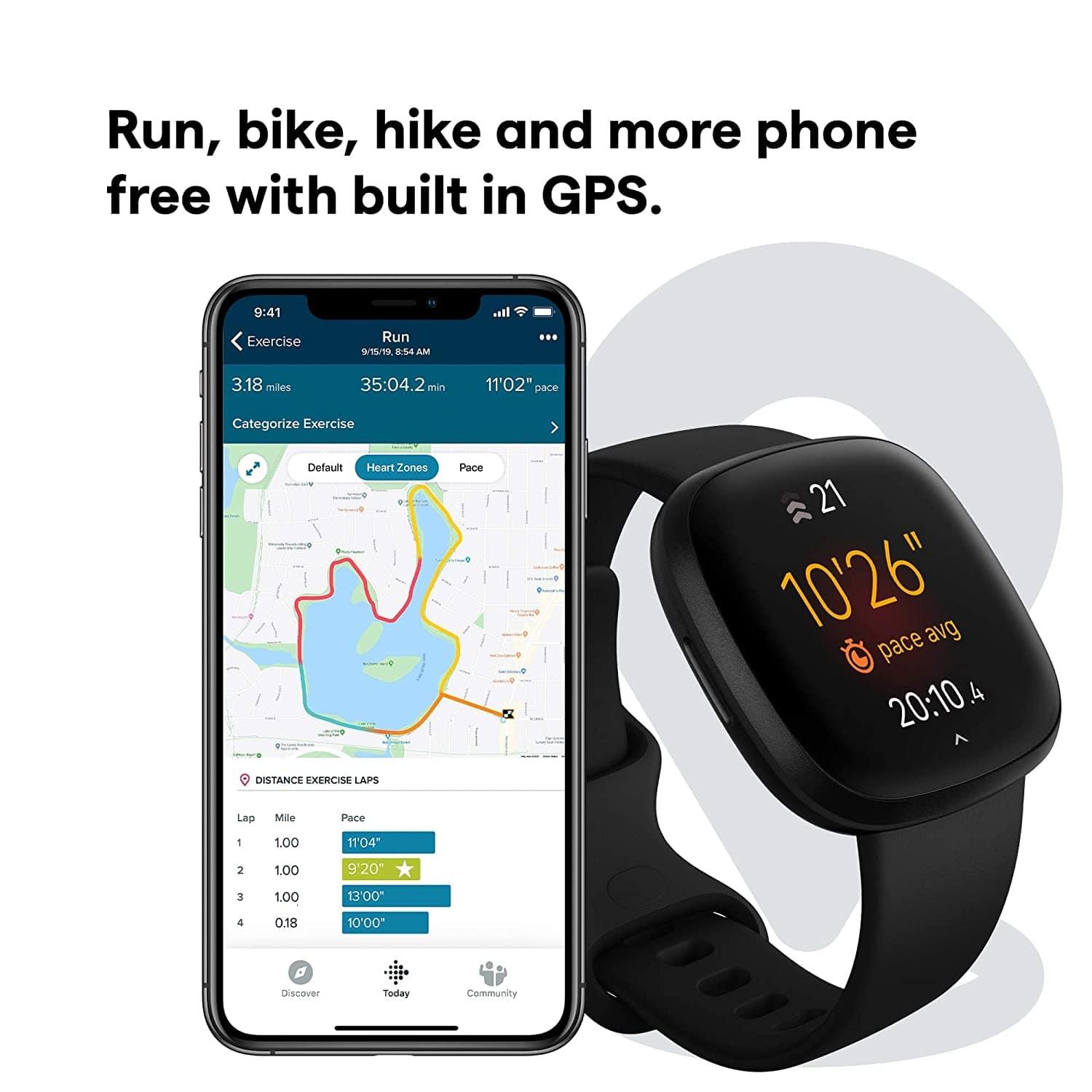 Fitbit Versa 3 Health & Fitness Smartwatch-dealsplant