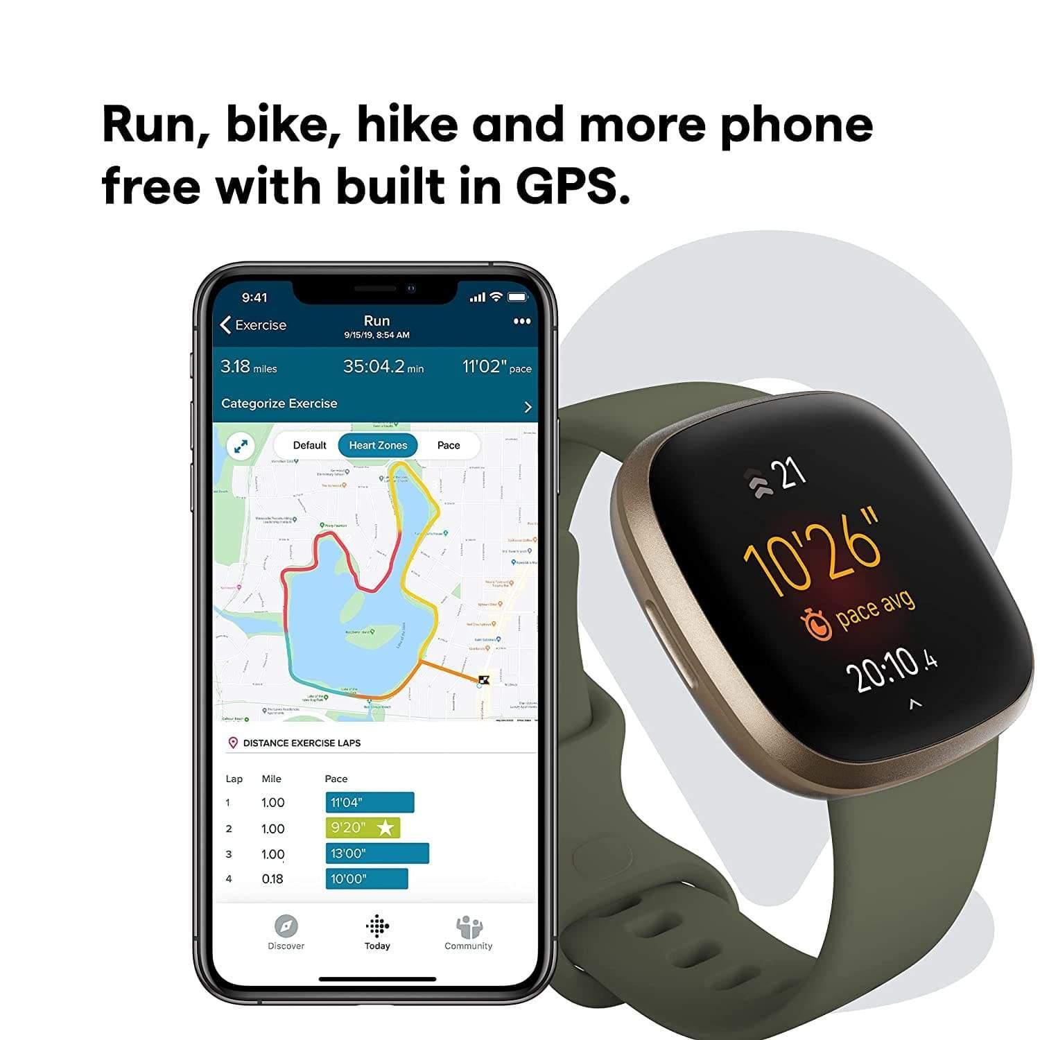 Fitbit Versa 3 Health & Fitness Smartwatch-dealsplant