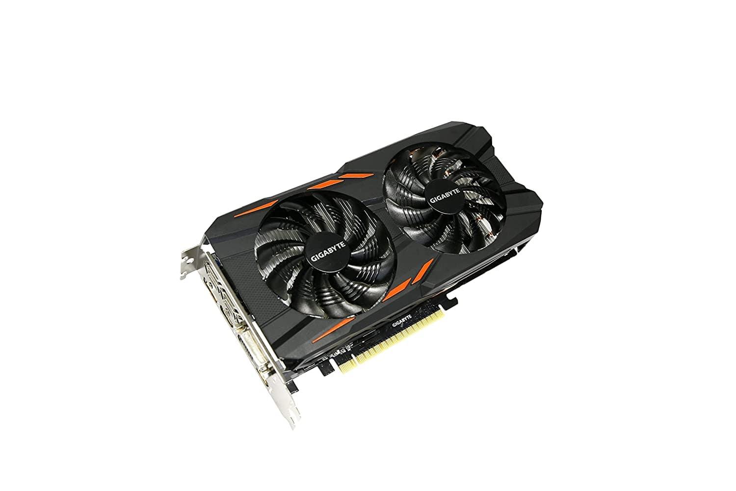 Gigabyte Geforce GTX 1050 Ti OC 4GB GDDR5 128 Bit PCI-E Graphic Card (GV-N105TOC-4GD)-GRAPHICS CARD-dealsplant