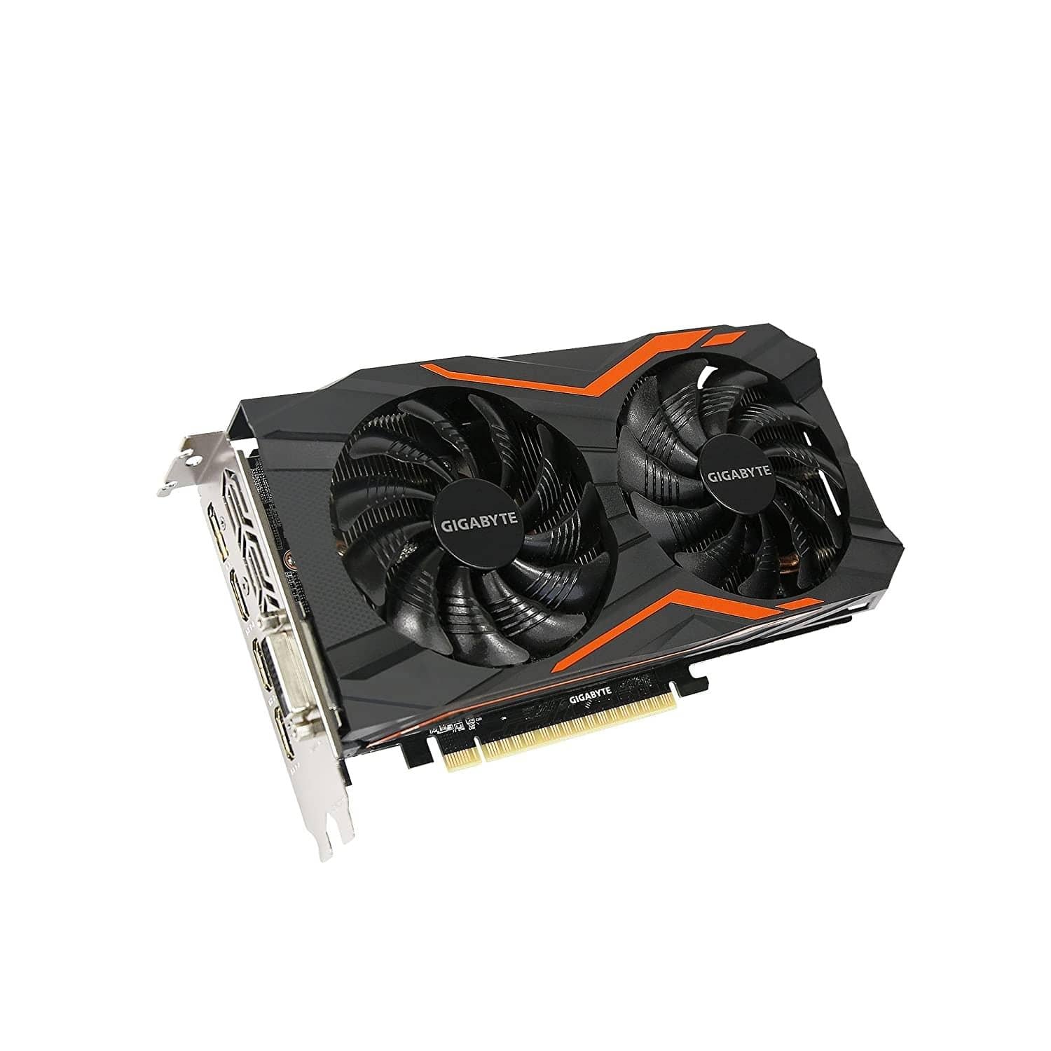 Gigabyte Geforce GTX 1050 Ti OC 4GB GDDR5 128 Bit PCI-E Graphic Card (GV-N105TOC-4GD)-GRAPHICS CARD-dealsplant